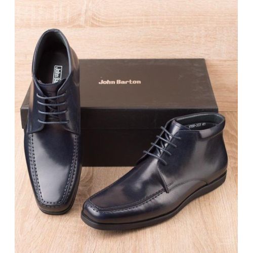 product_image_name-John Barton-Chaussure Homme Très élégant Montante-Bleu Nuit-1