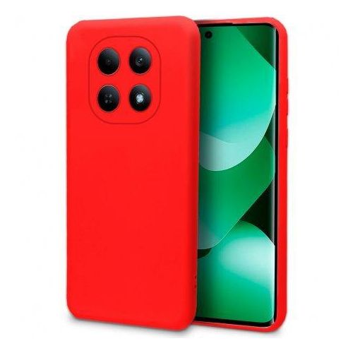 Generic Coque En Silicone Redmi Note 15 Pro Plus + 1 Antichoc- Rouge