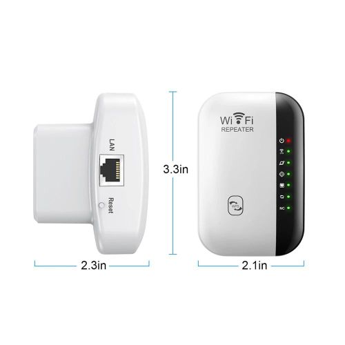 product_image_name-Generic-Amplificateur WiFi 2.4G 300 Mbps Répéteur WiFi sans Fil 2.4G Routeur Extension de Portée WiFi Extender 802.11N Adaptateur Carte Réseau Pour PC-2