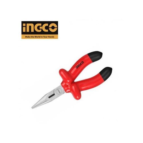 product_image_name-Generic-Ingco Pince A Bec Long Électricien Isolee 1000V 8" - 200Mm JH-1