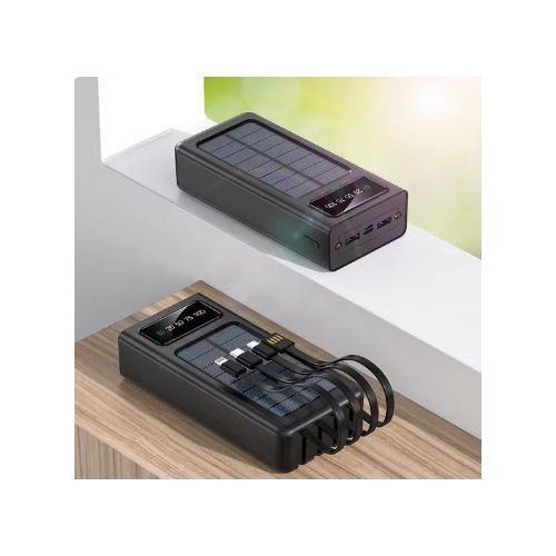 product_image_name-Generic-Power Bank Solaire à 4 Lignes 30000mah-1