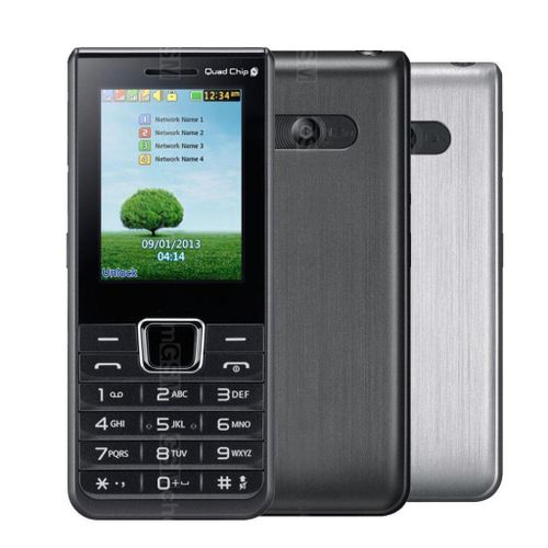 product_image_name-LG-A395 Téléphone Portable, 4 Cartes SIM -Bluetooth, Radio FM AC0095, Noir/Gris-5