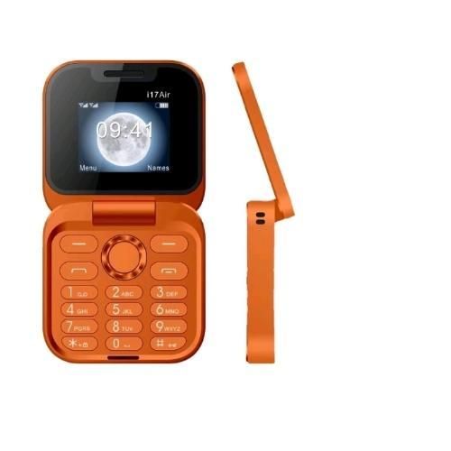 product_image_name-Generic-i 17 Air pliable DUAL SIM . 1pc Orange-5