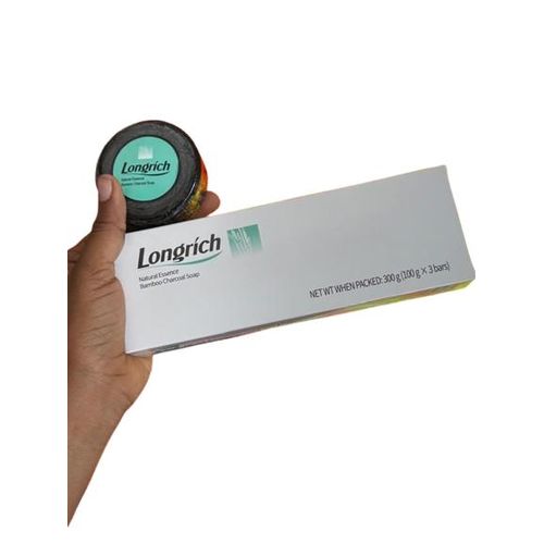 Longrich  Savon Noir au Charbon de Bambou