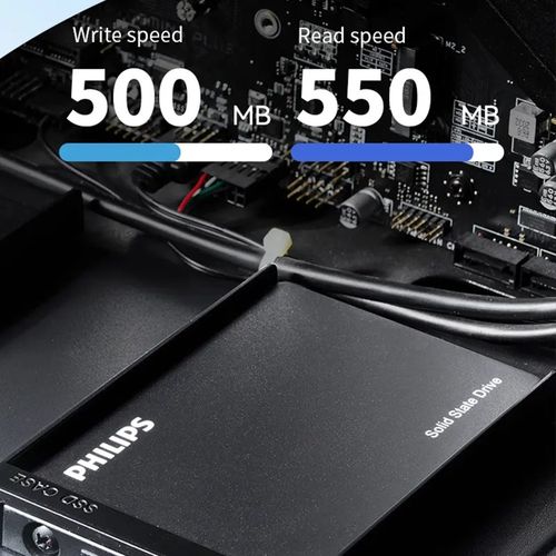Philips Disque Dur SSD Interne Sata 2.5 Pouces Pour Ordinateur