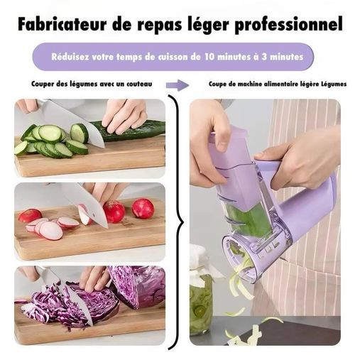 Generic Le Coupe-Légumes Malin : Des Découpes Parfaites en Quelques Secondes - image 7