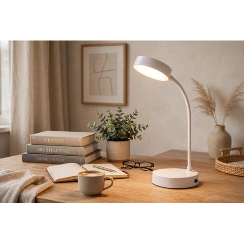 Generic Chic Lampe De Table Flexible 3 Modes De Luminosité Pour Bureau à Allumage Tactile