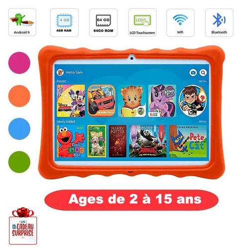 Tablette Enfants 7 Pouces avec Wifi 64 GO ROM 2 GO RAM Tablette