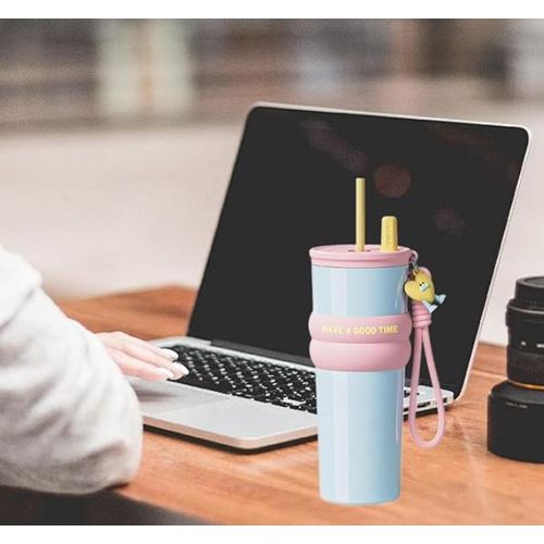 product_image_name-Generic-Gourde isotherme en céramique, tasse isotherme portable avec système anti-glace, 710 ml-7