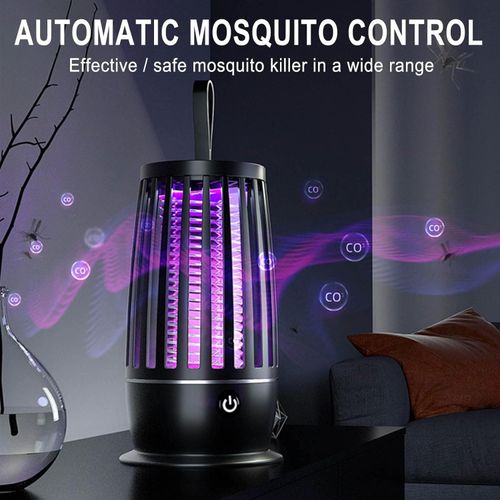 Generic Lampe Anti-moustique UV à Choc électrique USB, Trappeur Anti-mouches  Intérieur/extérieur- Moustique - Prix pas cher