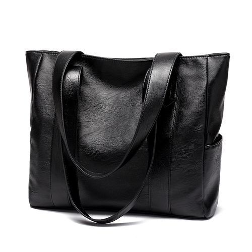 Sac à bandoulière en cuir femme, sac fourre-tout en cuir pour