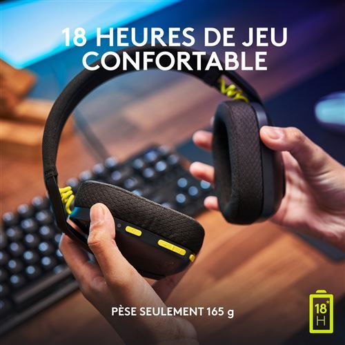 product_image_name-Logitech-G435 LIGHTSPEED CASQUE GAMER SANS FIL BLUETOOTH - NOIR-5