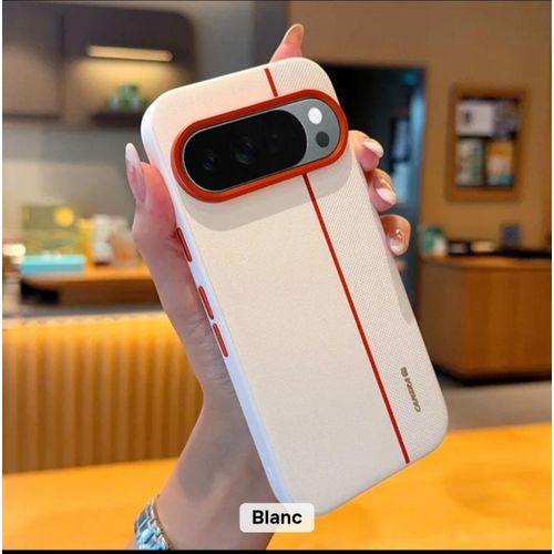 Generic Coque pixel 11 pro xl blanc orange