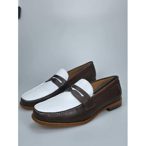 product_image_name-Gm-Soulier en cuir ivoire galerie-Marron blanc-1