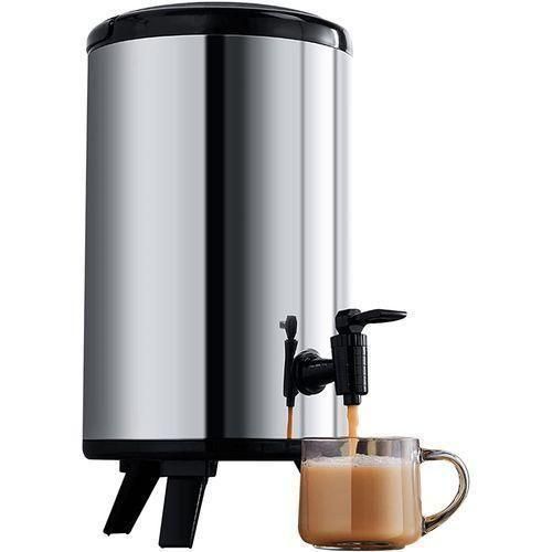 product_image_name-Gn-Distributeur de boissons isotherme en acier inoxydable avec robinet 10L – Seau à lait pour limonade, thé, eau, boisson, récipient à glace, carafe à café, distributeur de jus-1