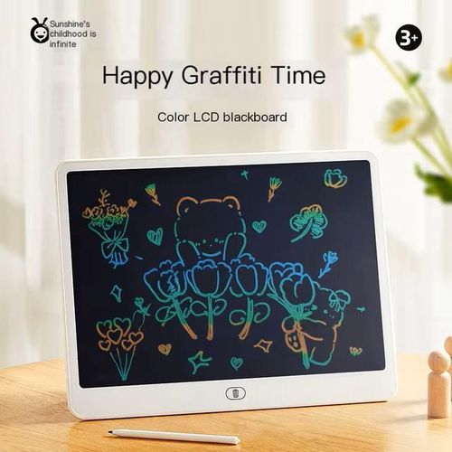 product_image_name-Generic-Tablette D'écriture LCD 16 Pouces, Enfant Tablette Graphique Ardoise Magique Jouets Enfant 3 4 5 6 7 8 9Ans Garçon Fille, éducatifs Jouet Cadeaux d'anniversaire de Noël pour Enfants-1