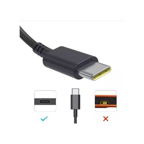 Generic Chargeur USB Type C 65w Pour Lenovo,hp,dell,huawei 20v 3.25a - image 7