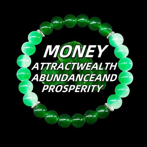 product_image_name-Fashion-Bracelet vert dégradé glacé de style bohème très en vogue, composé de perles délicates pour un look élégant, sublimant la beauté féminine.-1