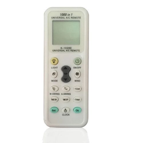 product_image_name-Generic-Télécommande Numérique - LCD - Pour Climatiseur - 1000 En 1 - Blanc-2