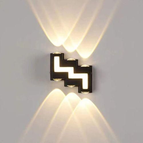 product_image_name-Generic-LED Wall Light, Outdoor Lighting, Garden Decorative Lighting, Porch Lighting - Black-4