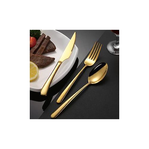 Generic Lots de 12 Couverts( 6 Cuillères,6 Couteaux,6 Fourchettes)