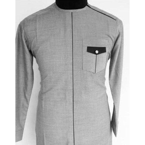 product_image_name-Fashion-Tunique Homme Manches Longues-1