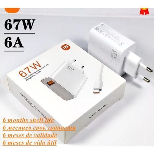 Generic XIAOMI Chargeur TURBO Rapide 67W (type-c) - Telephone / Tablette