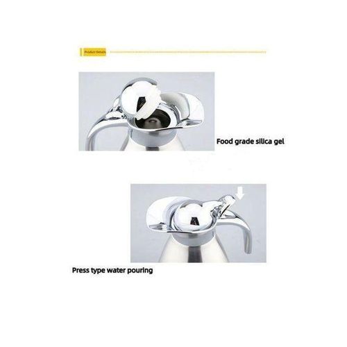 Generic Thermos Isotherme Acier Inoxydable Incassable Double Couche - image 2
