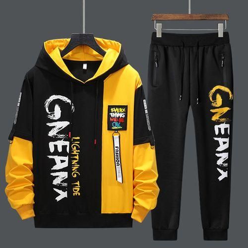 Fashion 2023 Nouveau Costume D automne Pour Hommes a Capuche Pantalon Hip hop Prix pas cher Jumia CI