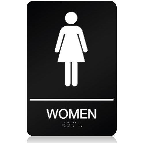 product_image_name-Generic-Pictogramme "Toilettes Femmes" NOIR-1