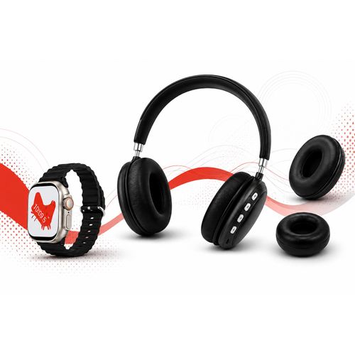 Generic Casque Bluetooth + Montre Connectée - image 2