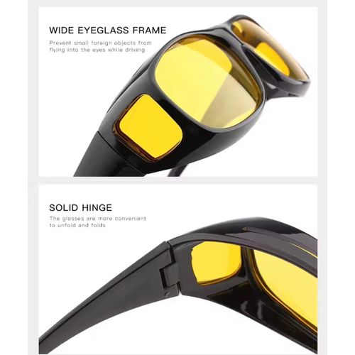 product_image_name-Generic-Lunettes de Soleil Polarisées Enveloppantes - Se portent par-dessus les Lunettes de Vue - Anti-éblouissement-6