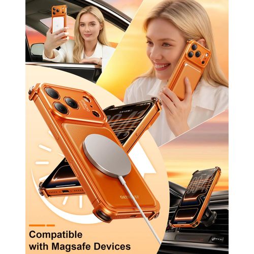 Generic Coque iphone 17 Pro Max orange BASF - image 3
