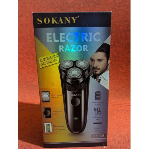 product_image_name-Generic-Sokany ULTRA PRECIS-RASOIR ELECTRIQUE ROTATIF-3 TETES- PROFESIONNEL-SANS FIL-POILS-1