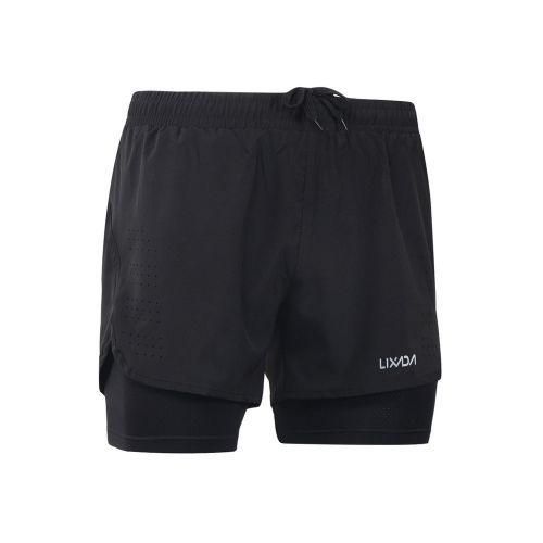 product_image_name-Lixada-Short Respirant Pour Homme -2 En 1-12