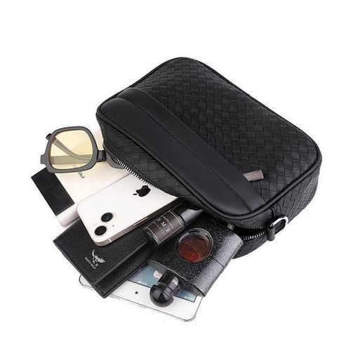 Generic Sac Poitrine en PU pour Homme