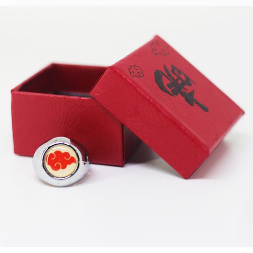 Fashion Anime Naruto Bague Akatsuki Avec Coffret - Prix pas cher