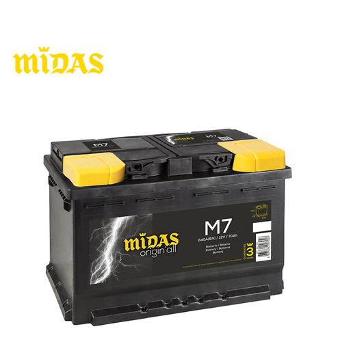 Midas Batterie Automobile M7 - 12V 70A - Prix pas cher