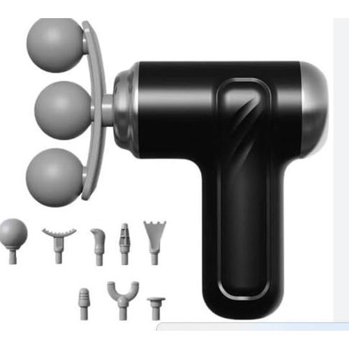product_image_name-Generic-Pistolet de Massage Électrique Portable à 4 Têtes-1