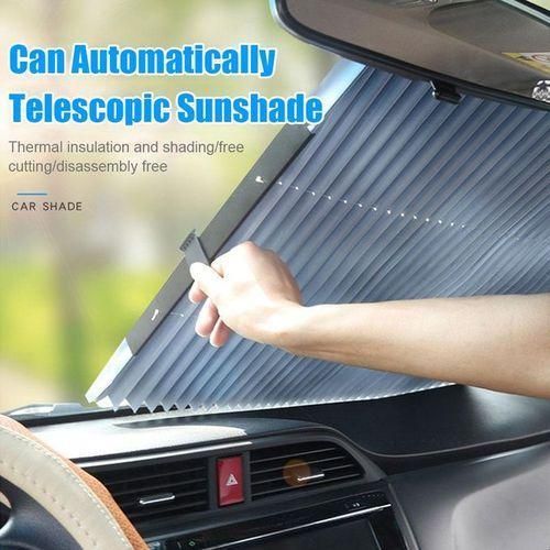 product_image_name-Generic-Pare-soleil Rétractable Pour Voiture, Pare-brise-Réfléchissant-Isolation Thermique-1
