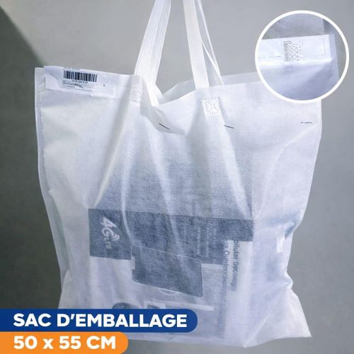 product_image_name-Generic-SAC EMBALLAGE JUMIA- LOT DE 100 Sacs d’emballage en tissu réutilisable – Très Grand format XL 50X55cm – Idéal pour emballage et transport sécurisé-LIVRAISON-ACHATS-1