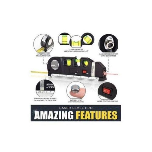 product_image_name-Generic-Mètre, Niveau Et Laser Multifonctionnel-3