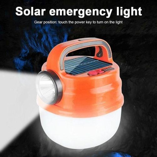 product_image_name-Generic-Votre Lampe De Camping Portable à énergie Solaire, Lampe De Tente à LED Aste Par USB, Lanternes De Camp, Lumières De Secours, à Shoppez Ici-1