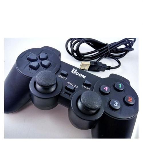 UCOM Manette Pour PC - Avec Système De Vibration - Noir - image 2