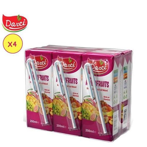 Darci Jus De Multifruits 200Ml Lot De 6 X4 + Ballon - image 2