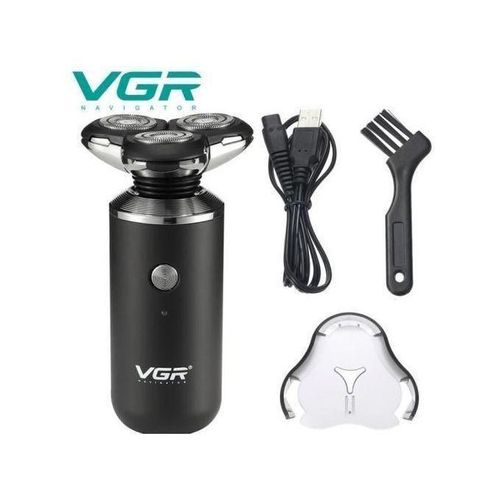 product_image_name-VGR-V-317 Rasoir Pour Hommes Rechargeable Par USB à Trois Têtes-2