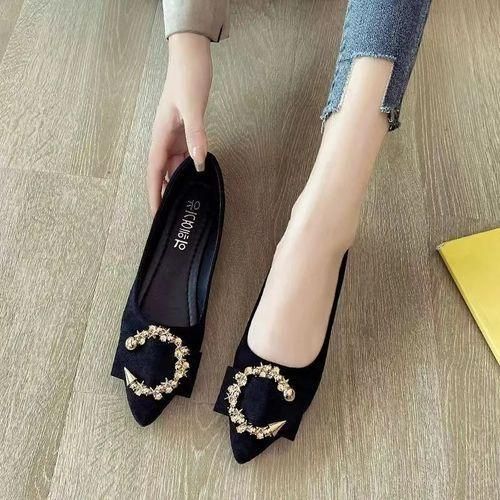 Chaussures plates pointues shop