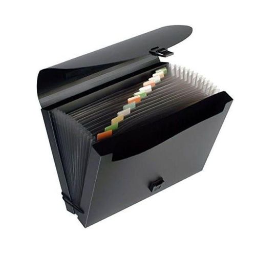 Generic Cartable Porte-Document Extensible 12 Compartiments - Organisateur De Documents A4