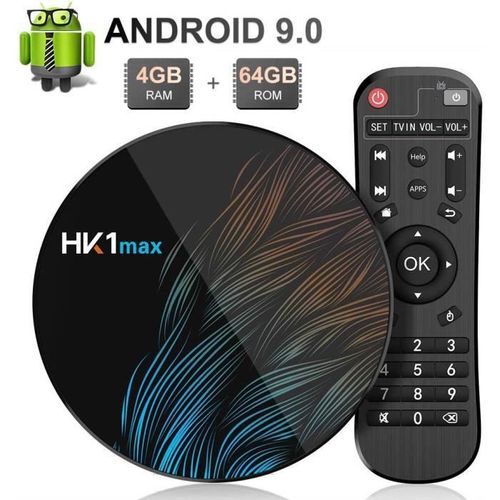 HK 1 Box Android 4Go/64Go Tv Box -6k à prix pas cher