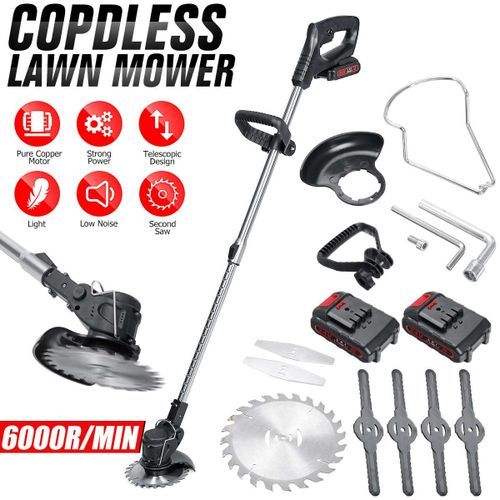 product_image_name-Generic-Tondeuse À Gazon Électrique 24V 1900W 6000r-min -Noir-2